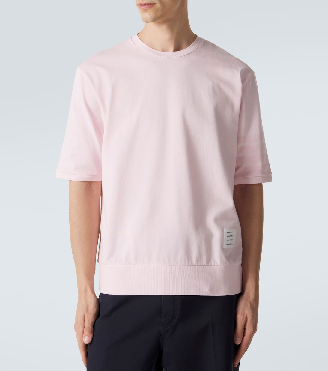 Camiseta 4-Bar de jersey de algodón | Thom Browne