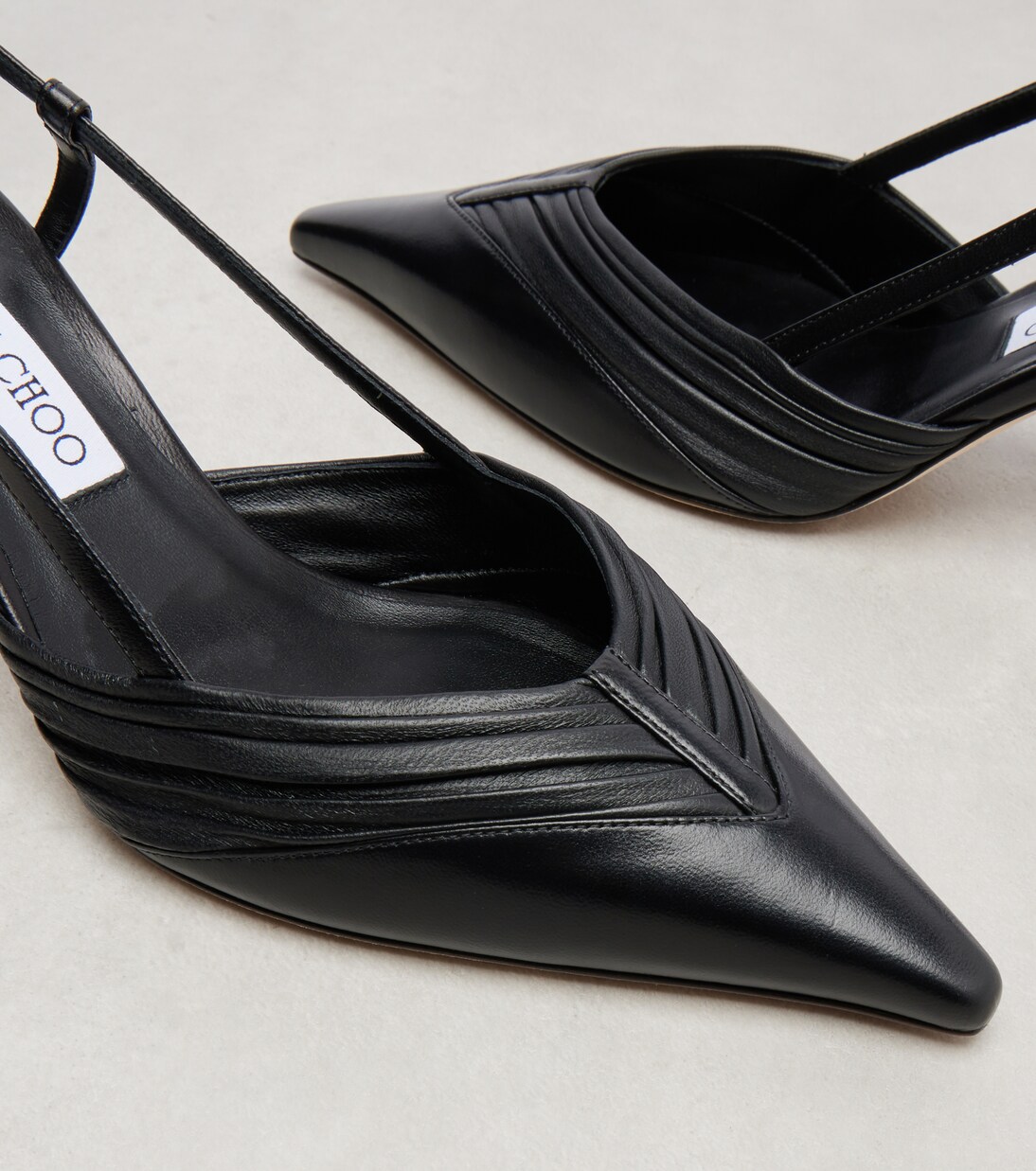 Afia 65 leather slingback pumps | Jimmy Choo