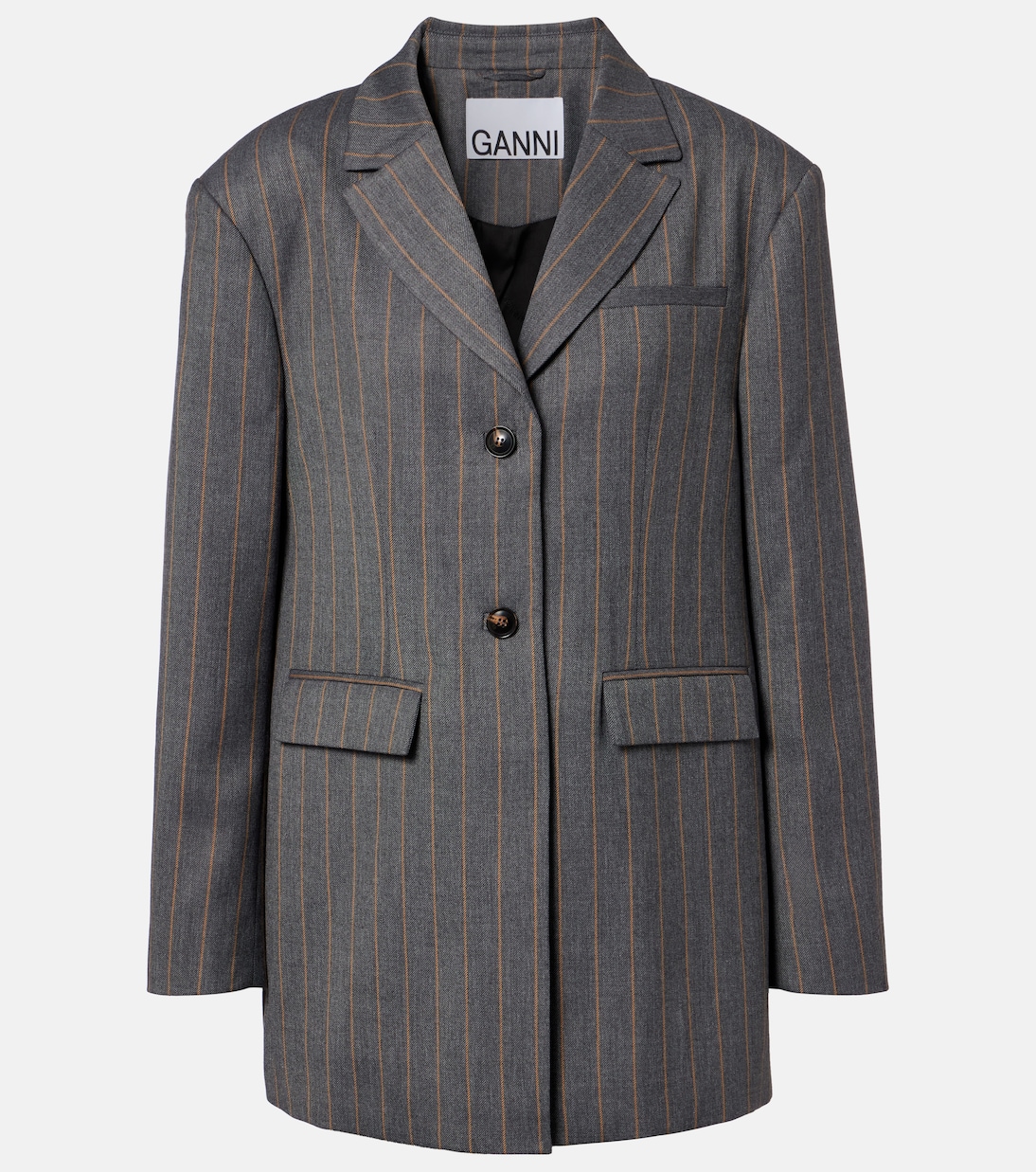 Pinstripe blazer | Ganni