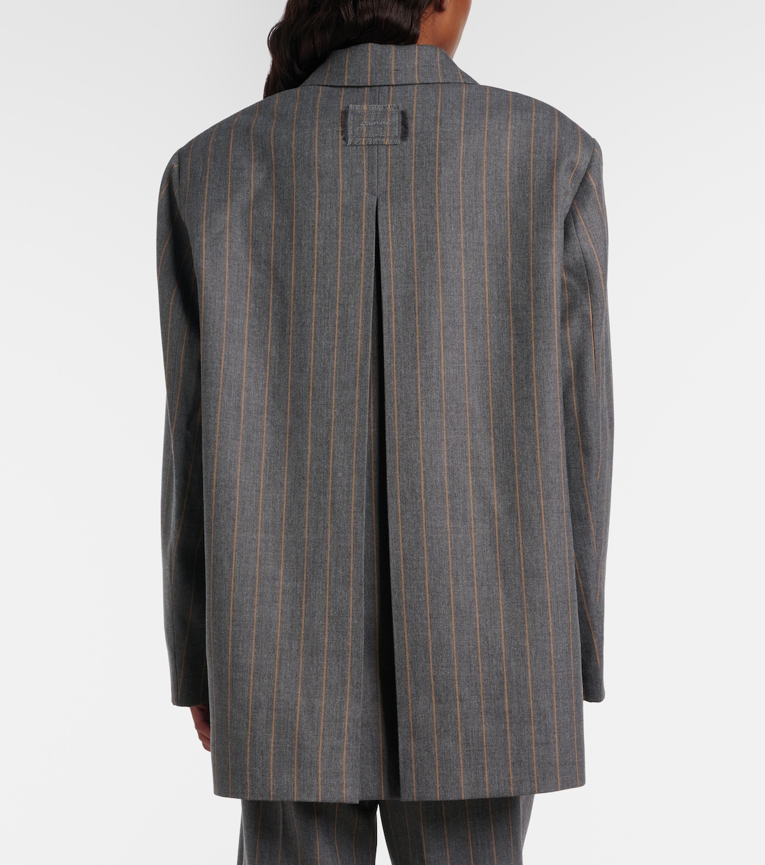 Pinstripe blazer | Ganni