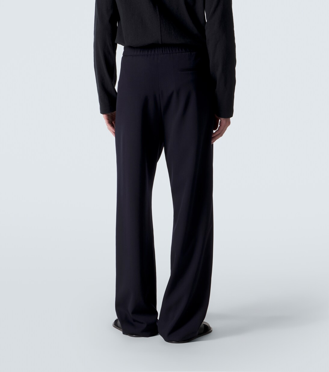 Ari wool wide-leg pants | The Row