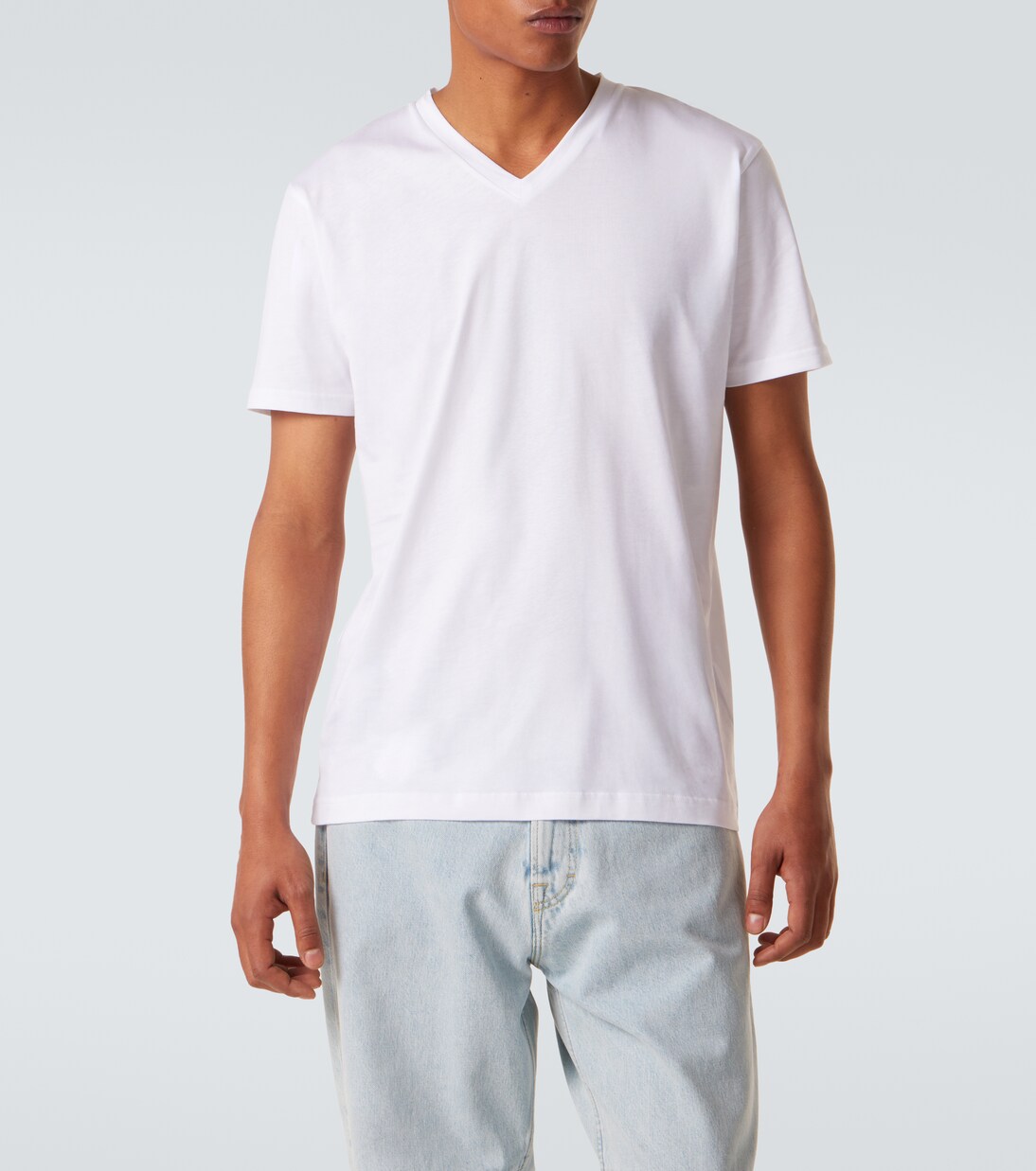 Camiseta Riviera de jersey de algodón | Sunspel