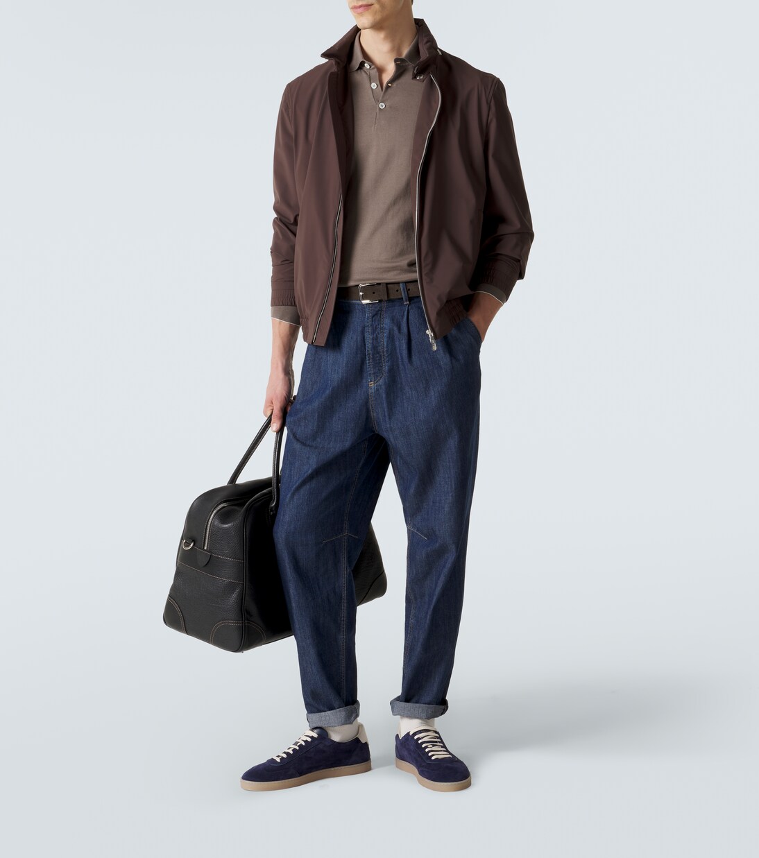 Technical blouson jacket | Brunello Cucinelli