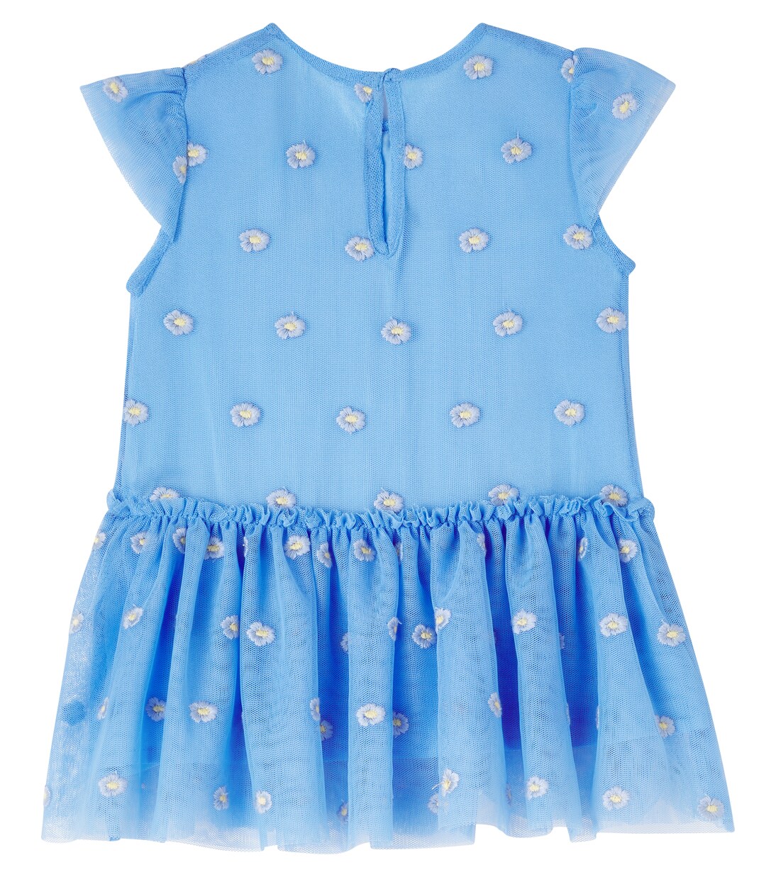 Baby Flower embroidered tulle dress | Stella McCartney Kids