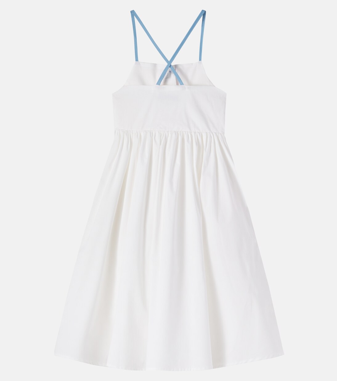 Scalloped cotton dress | Stella McCartney Kids