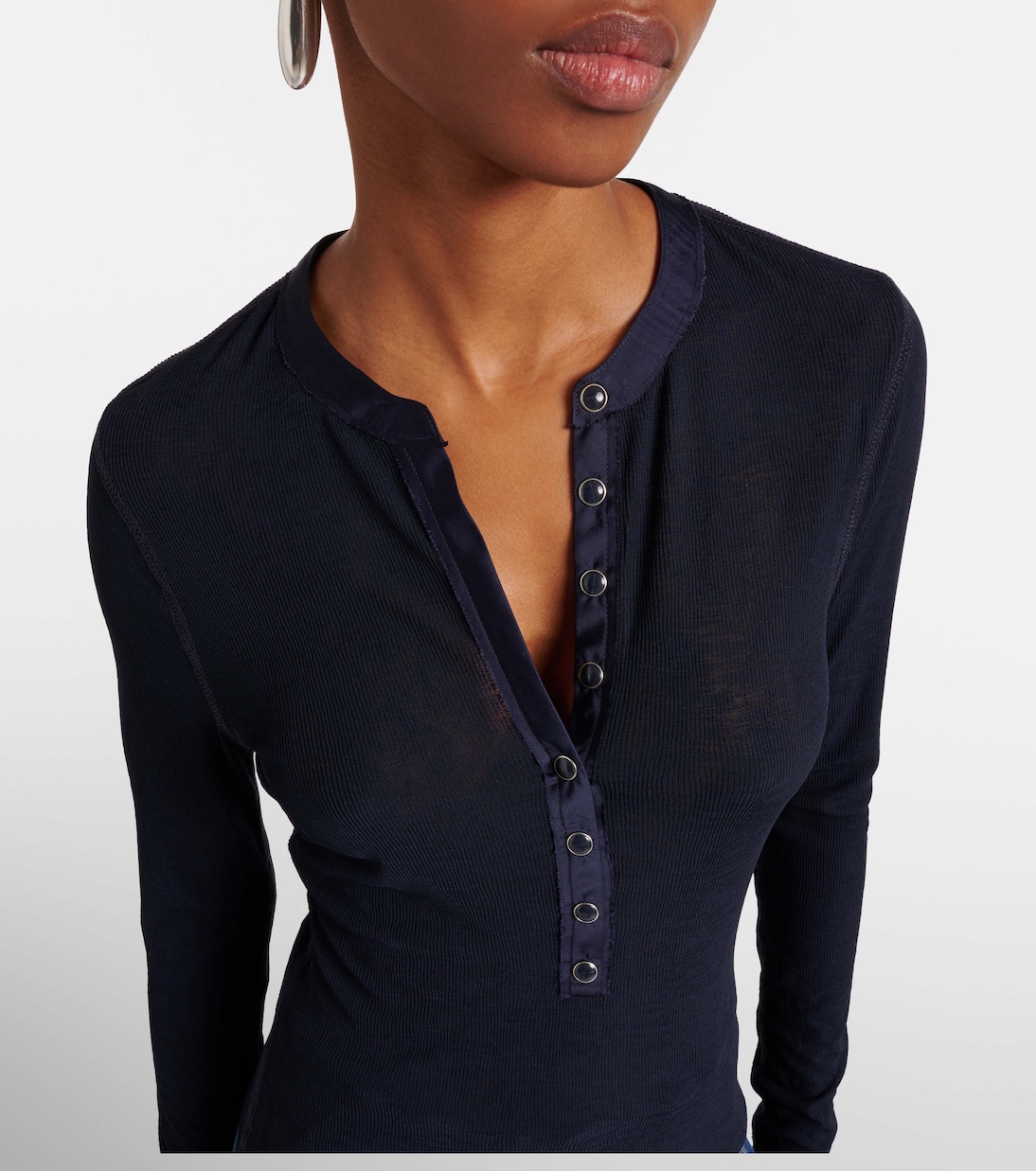 Henley-Top Drexler aus Rippstrick | Veronica Beard