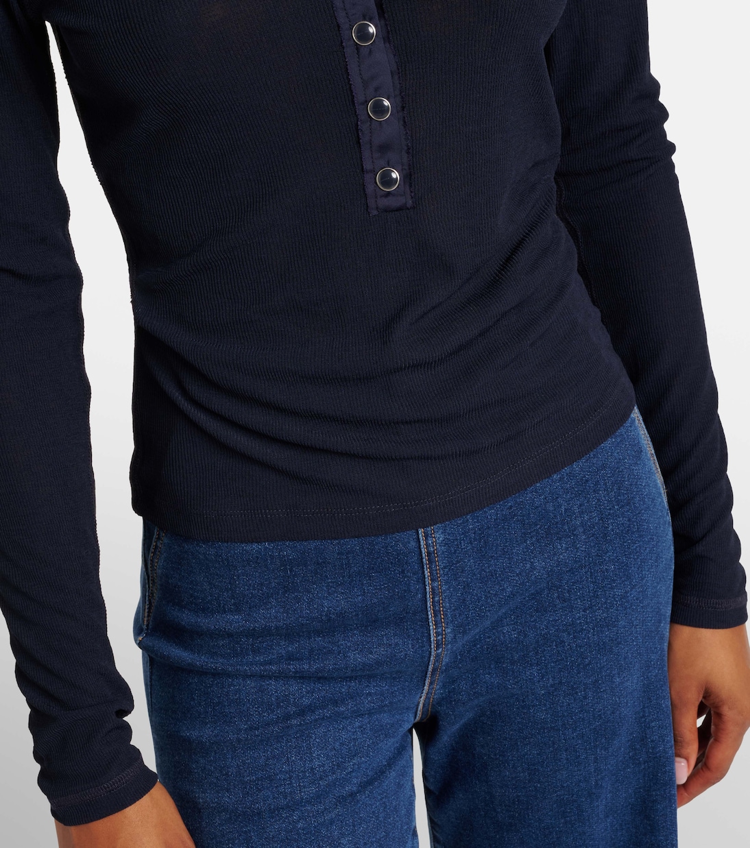 Henley-Top Drexler aus Rippstrick | Veronica Beard