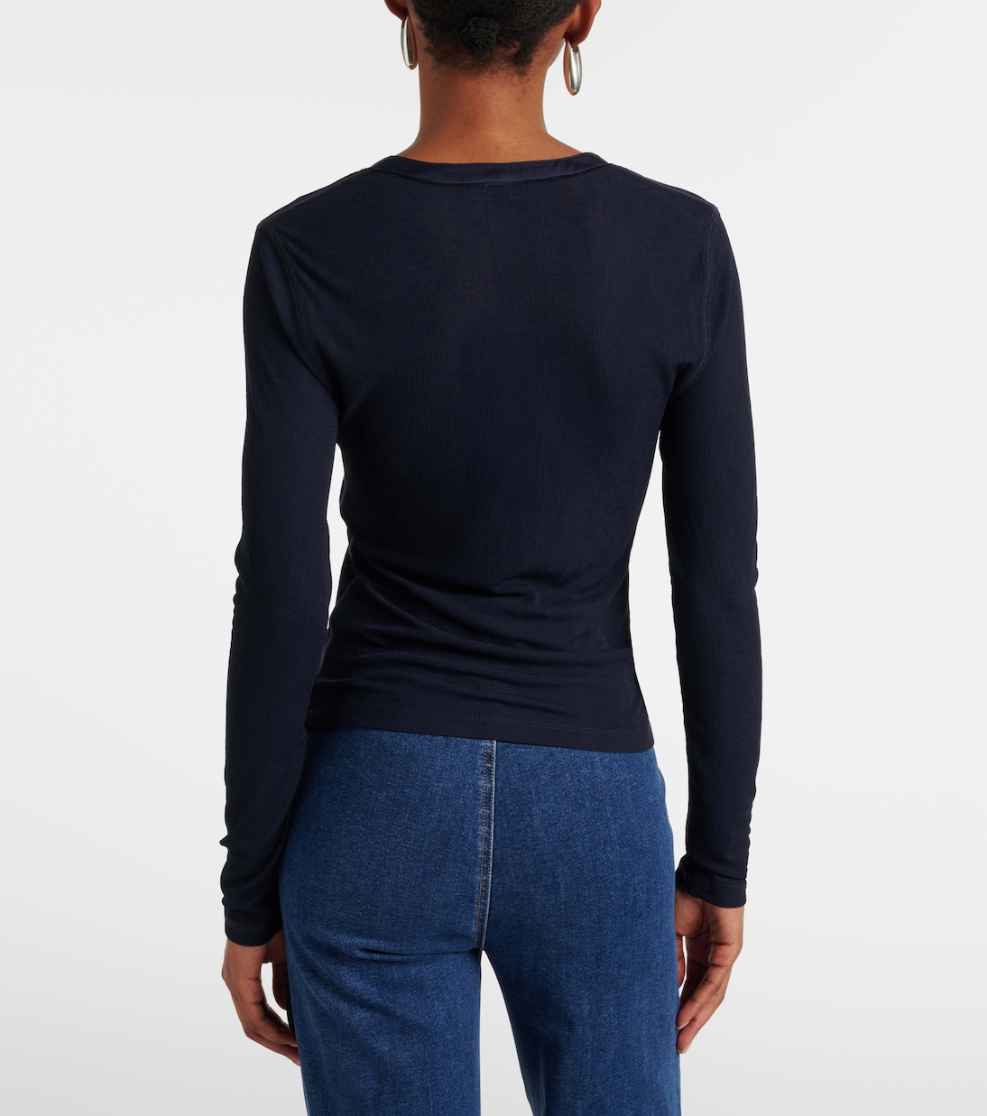 Henley-Top Drexler aus Rippstrick | Veronica Beard