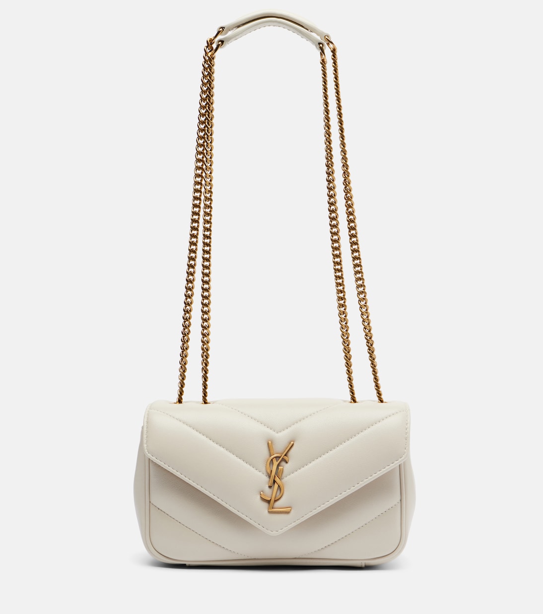 Schultertasche Loulou Mini aus Leder | Saint Laurent