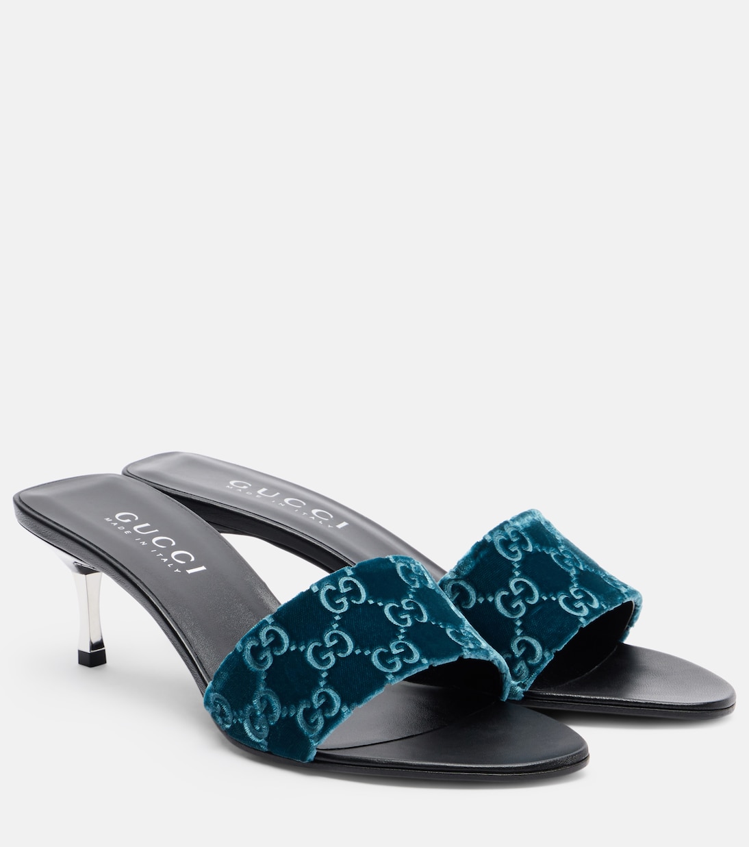 GG velvet mules | Gucci