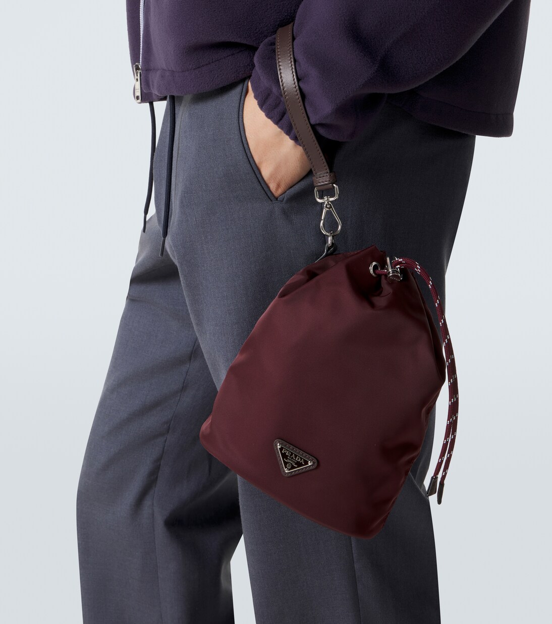 Prada Speedrock Re-Nylon pouch | Prada