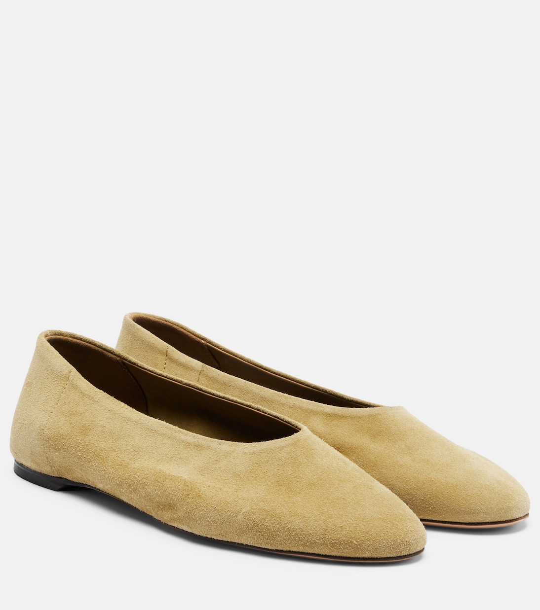 Suede ballet flats | Toteme