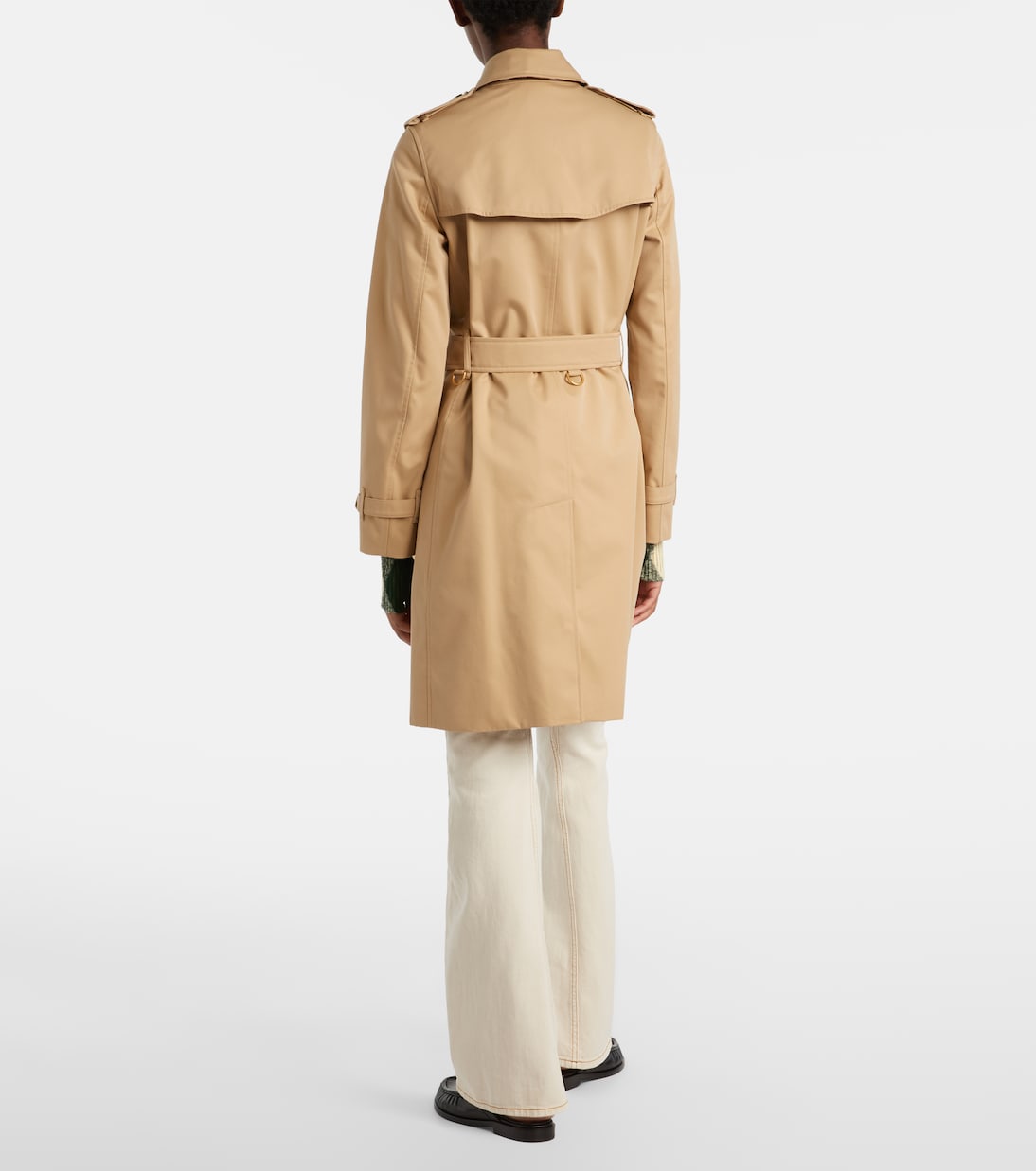 Cotton gabardine trench coat | Burberry