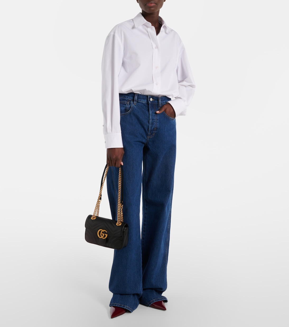 Sac GG Marmont Mini en cuir | Gucci