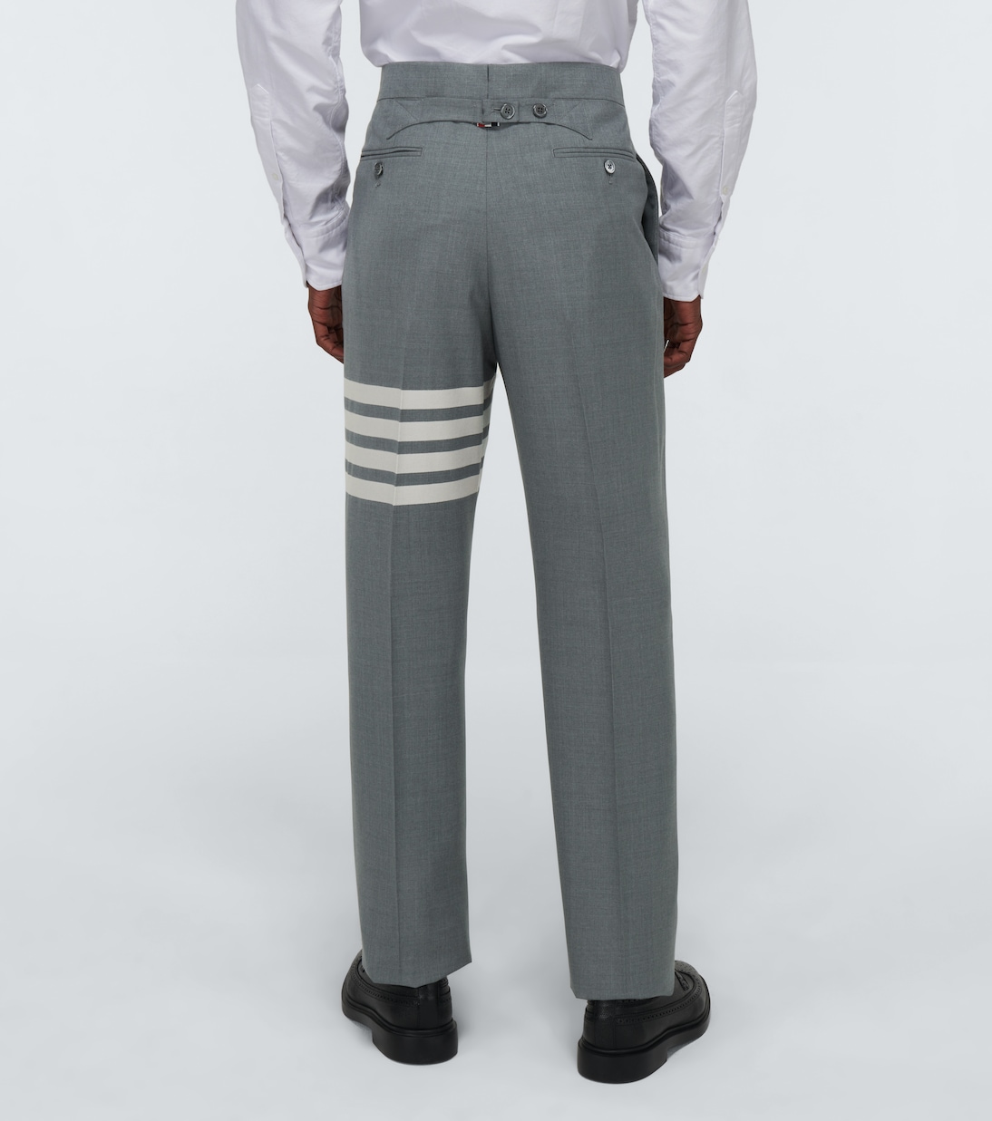 4-Bar wool suiting pants | Thom Browne