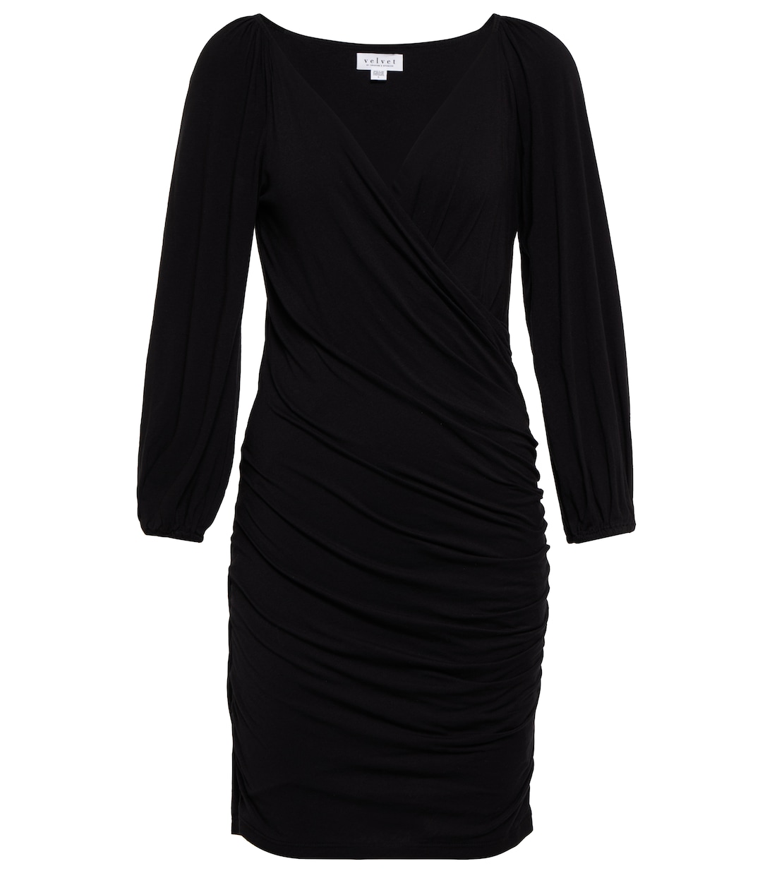 Minikleid aus einem Baumwollgemisch | Velvet