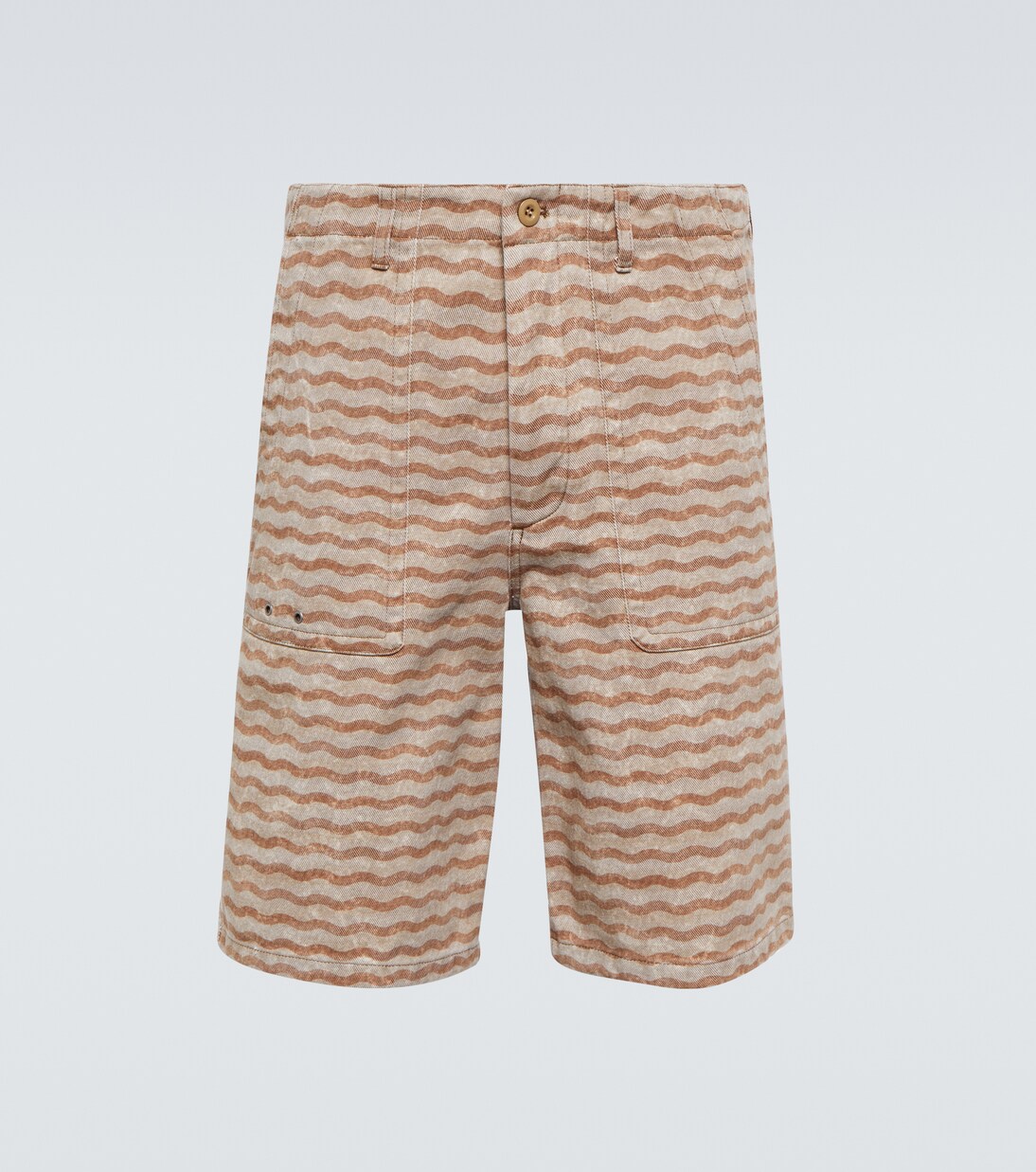 Shorts de algodón estampados | Acne Studios