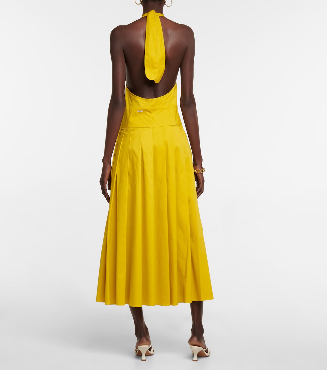 Robe midi Perseo en coton mélangé | 'S Max Mara