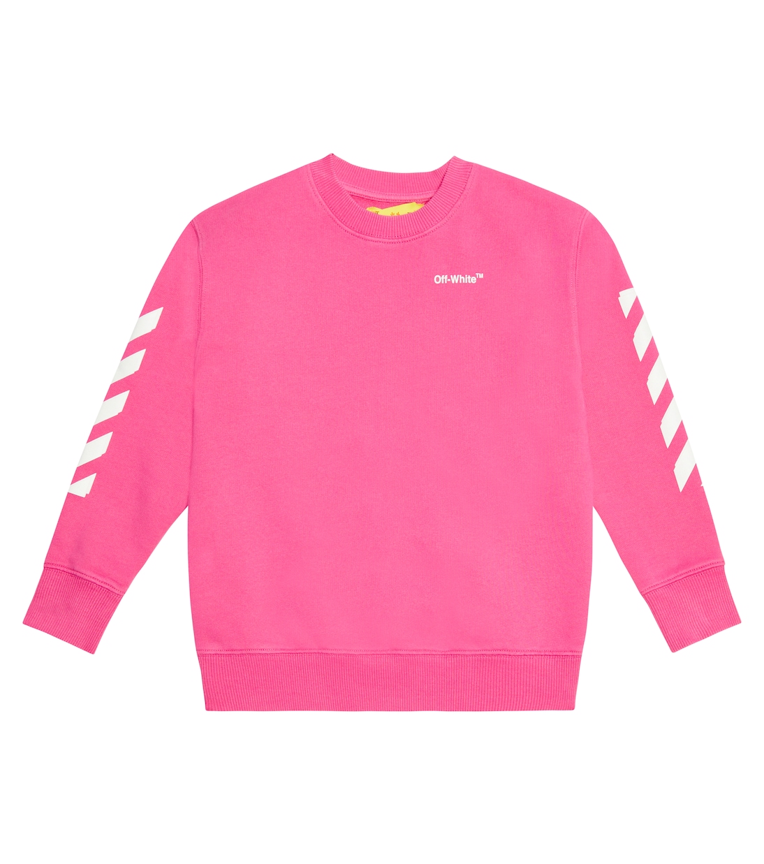 Felpa in cotone con stampa | Off-White Kids