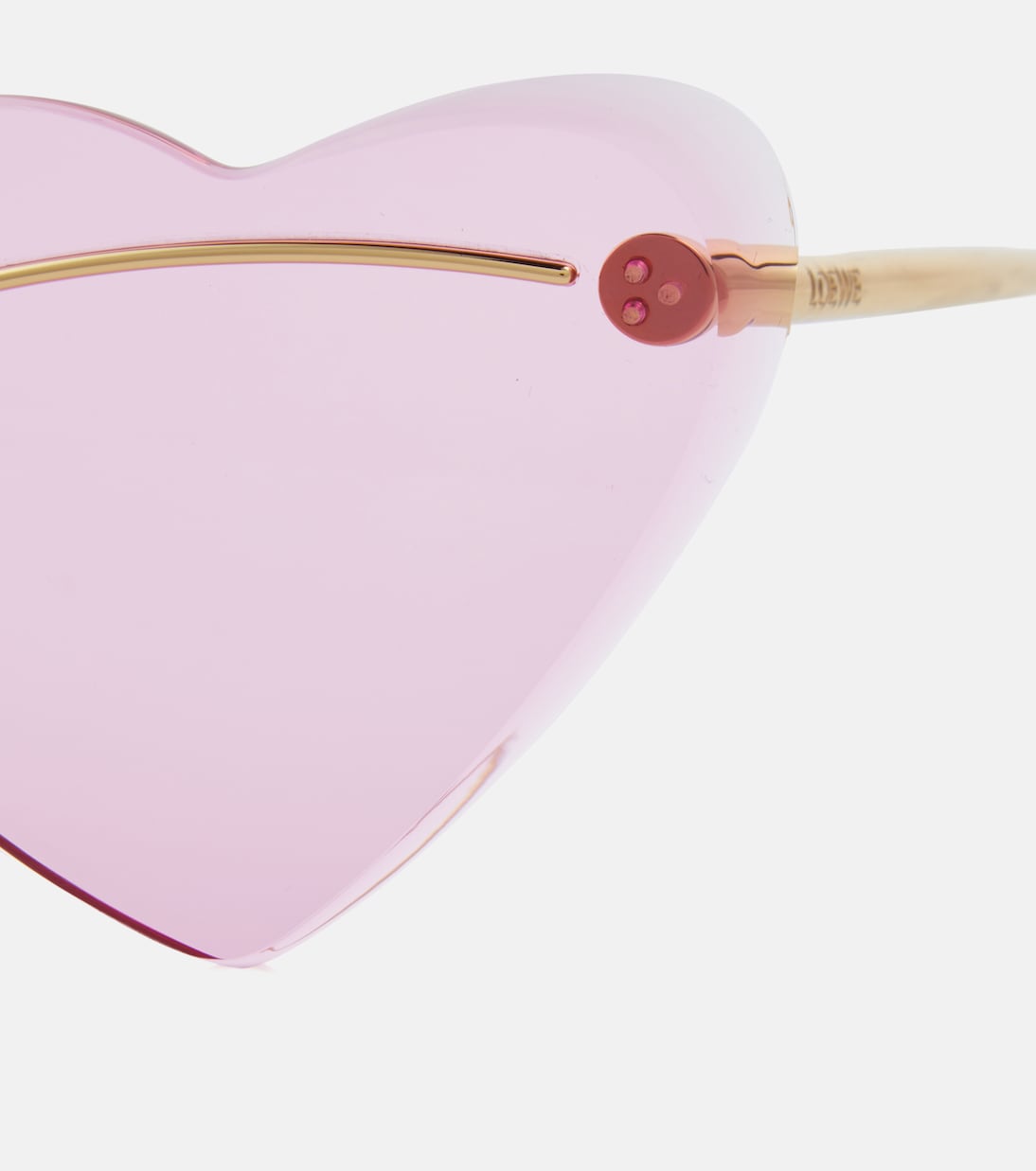 Occhiali da sole con cuore LOEWE Paula's Ibiza, stile giovane e trendy