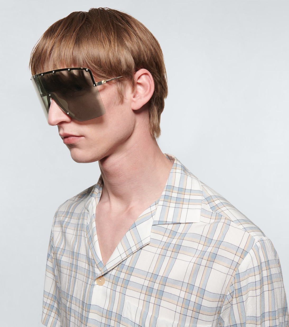 Occhiali da sole a mascherina | Gucci