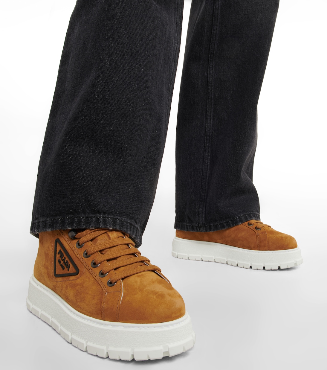 Sneakers in suede | Prada