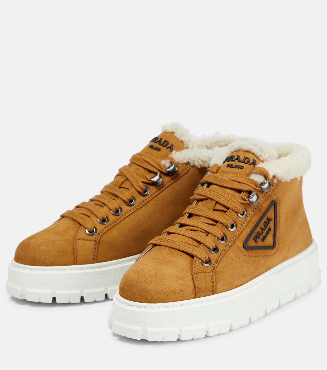 Sneakers in suede | Prada