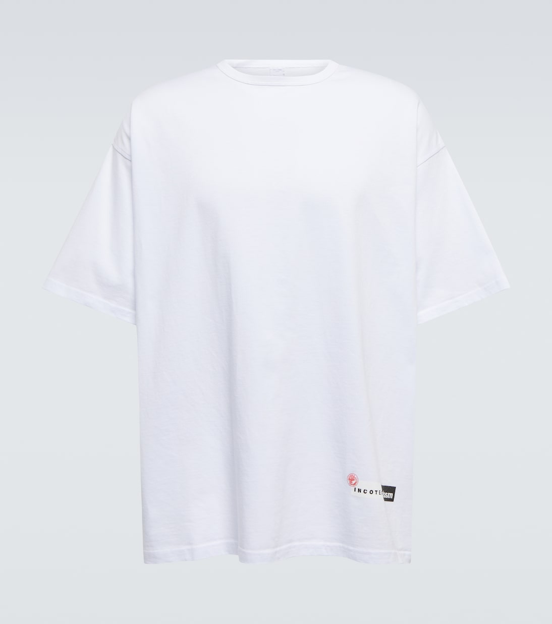 T-Shirt aus Baumwoll-Jersey | Incotex x Facetasm