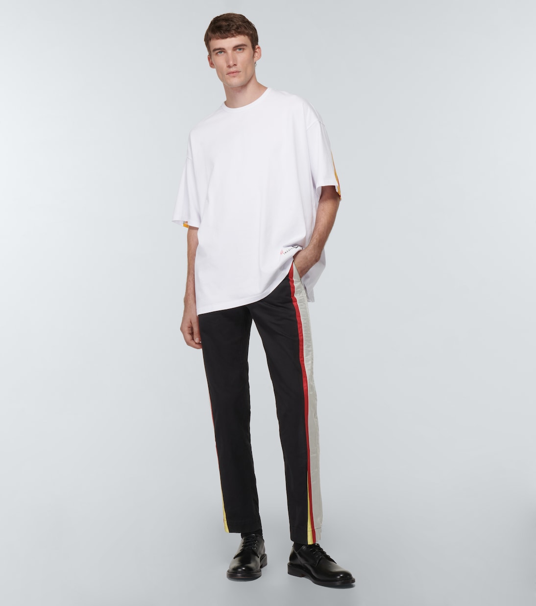 T-Shirt aus Baumwoll-Jersey | Incotex x Facetasm