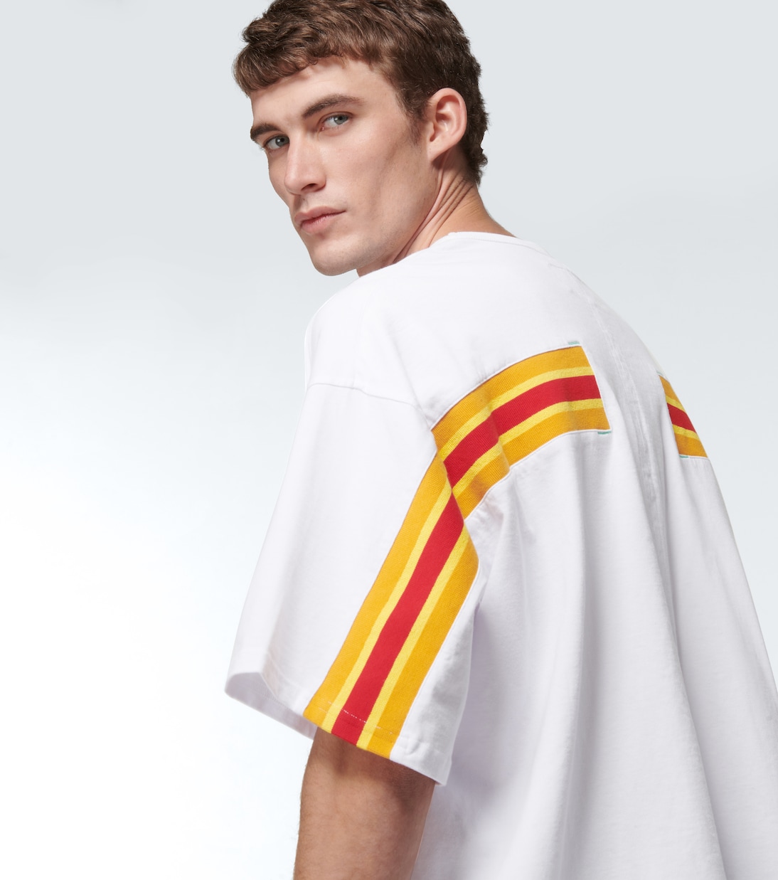 T-Shirt aus Baumwoll-Jersey | Incotex x Facetasm