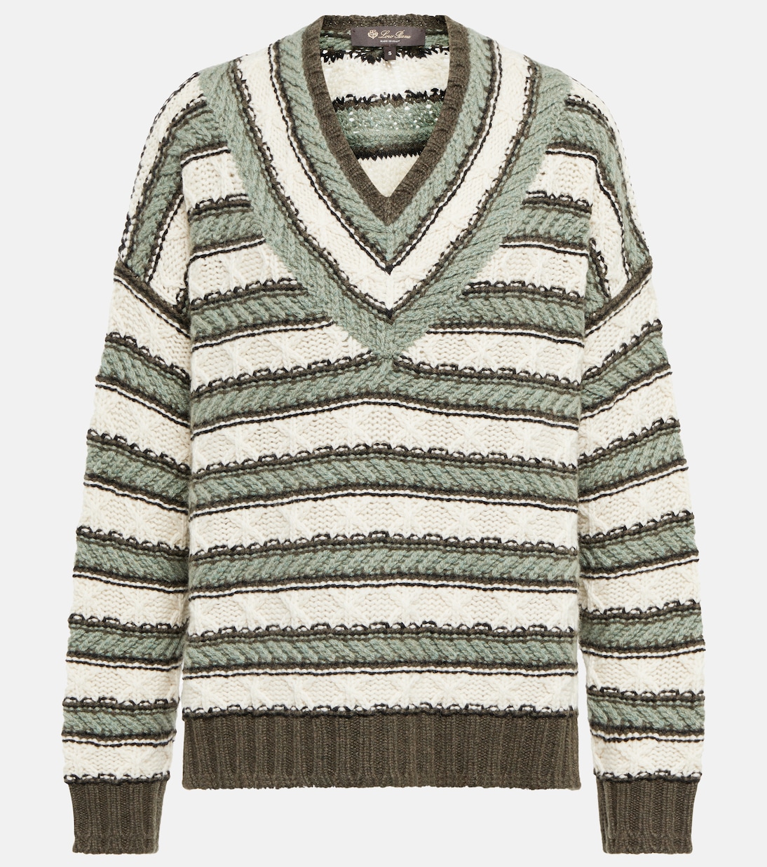 Jersey de cachemir a rayas | Loro Piana