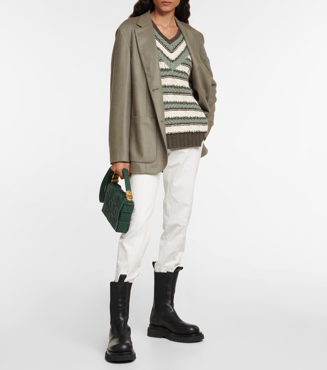 Jersey de cachemir a rayas | Loro Piana