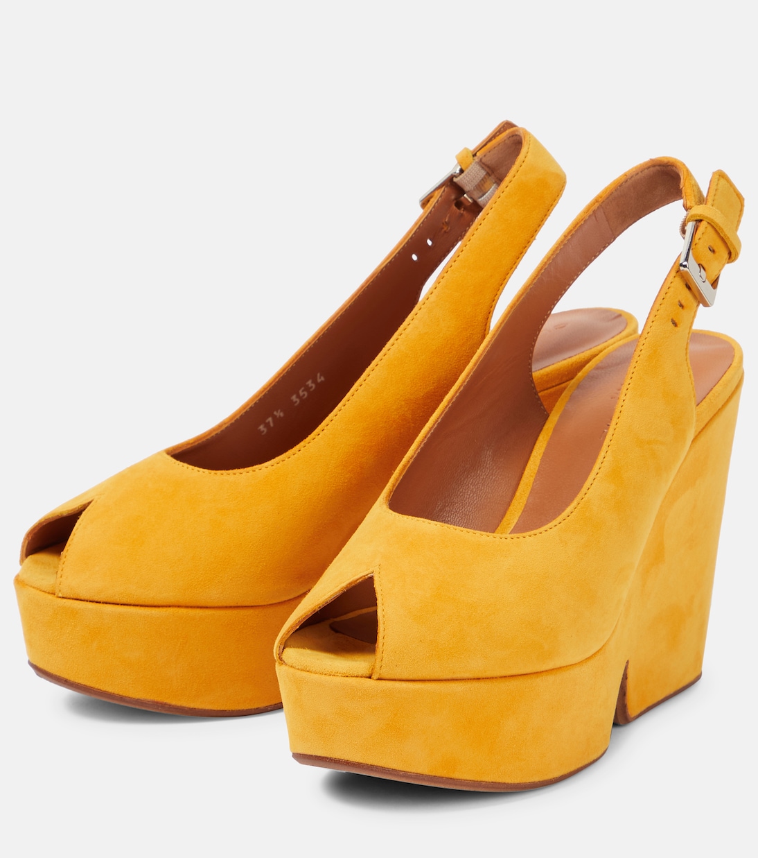 Dylan 110 suede platform sandals | Clergerie