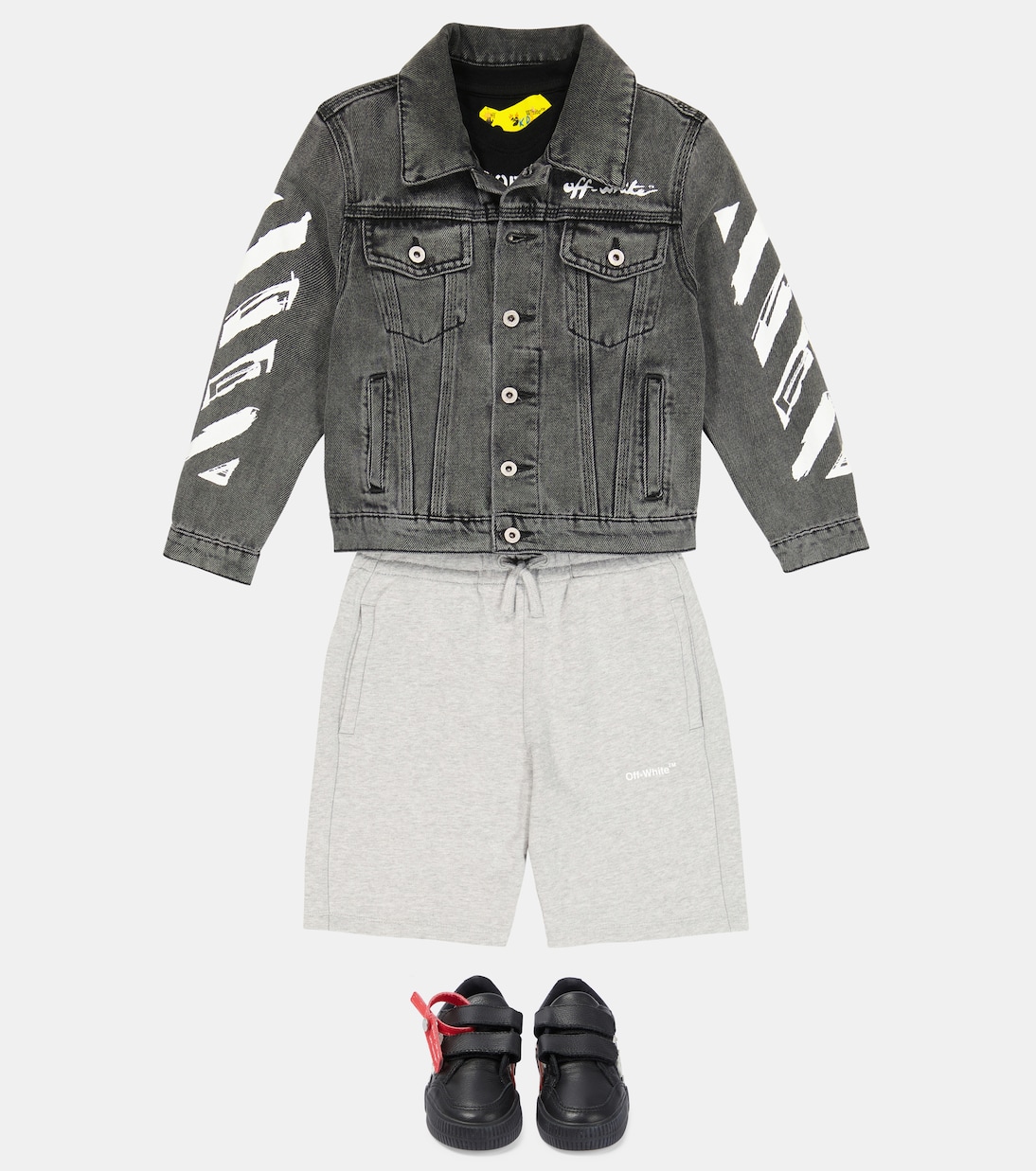 Sneakers Low Vulcanized in pelle | Off-White Kids