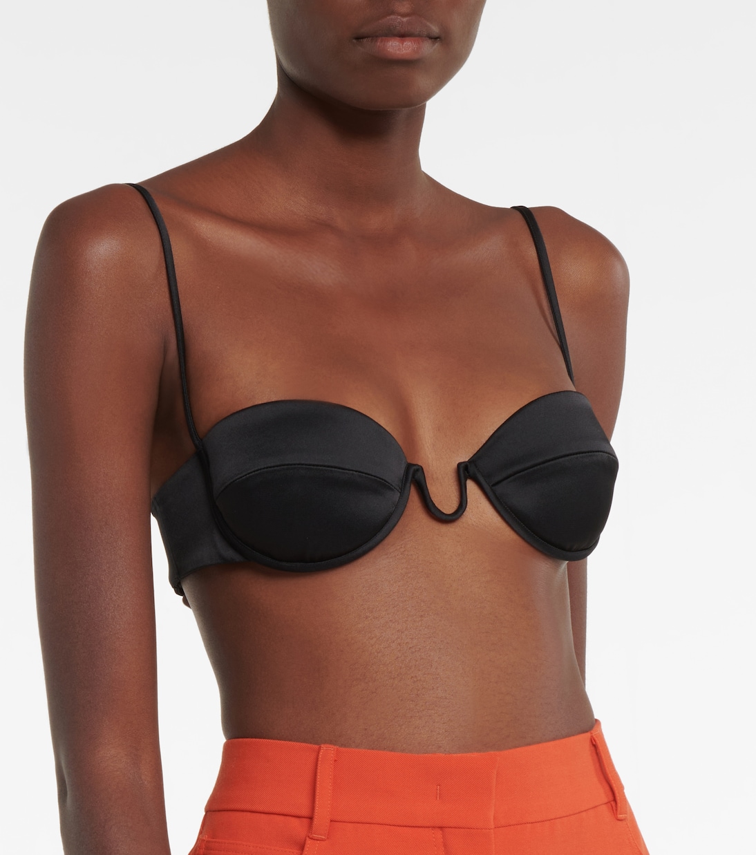 Satin bra | Stella McCartney