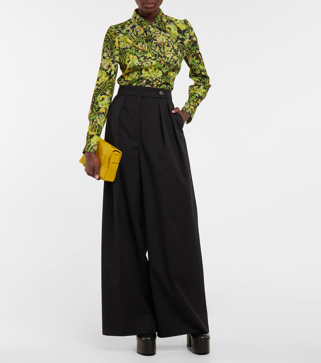 Floral-printed blouse | Dries Van Noten