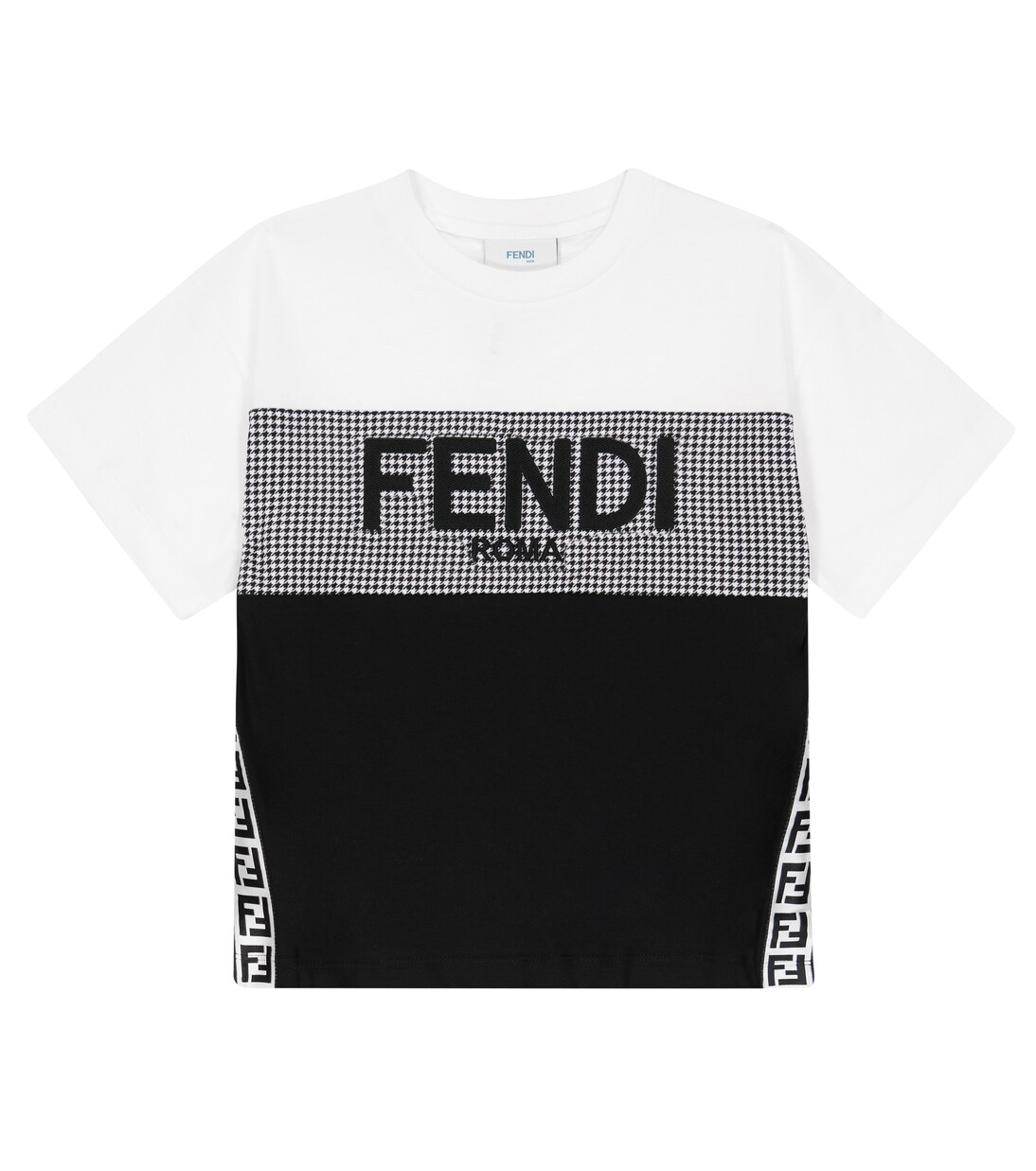 Logo cotton jersey T-shirt | Fendi Kids