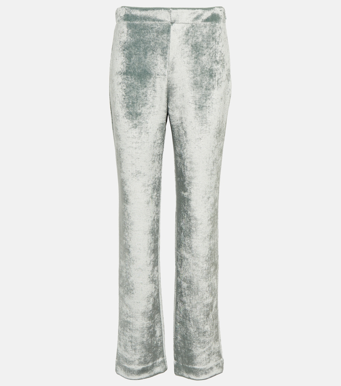 Pantalones rectos en mezcla de lana | Jil Sander