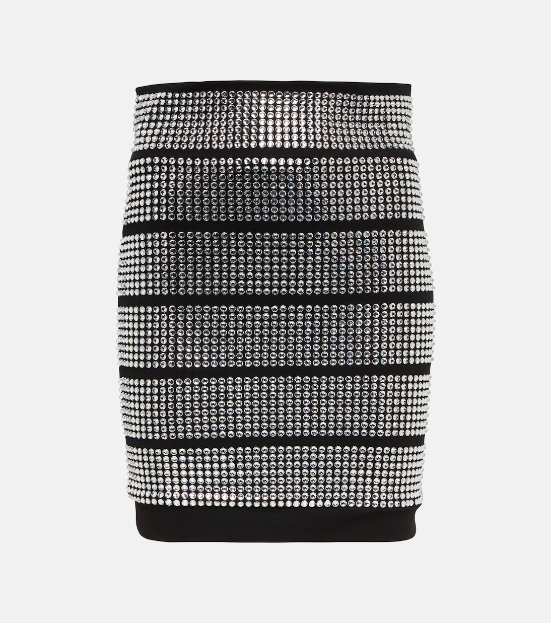 Verzierter Minirock aus Jersey | Alexandre Vauthier