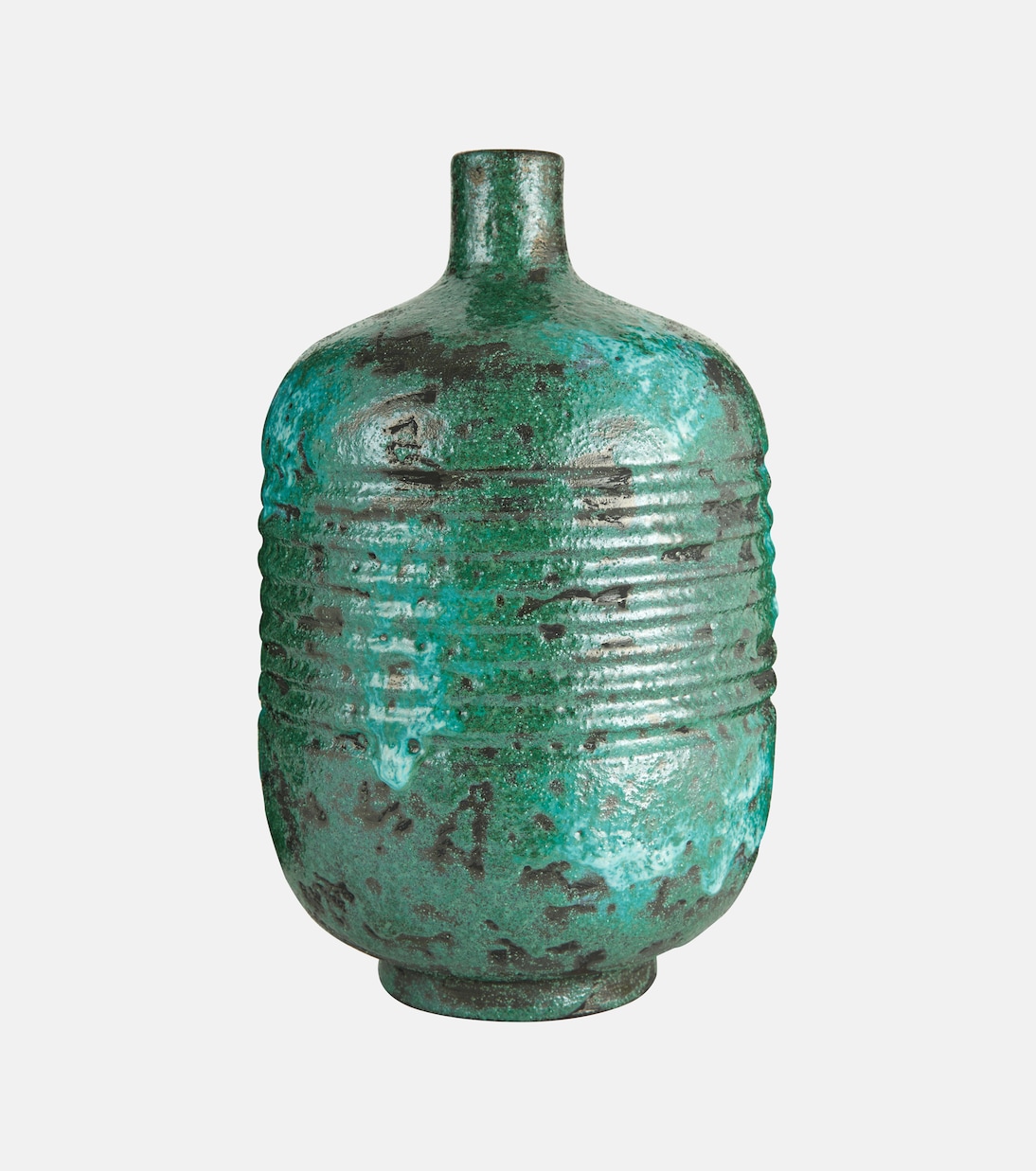 Engraved ceramic vase | Nuove Forme