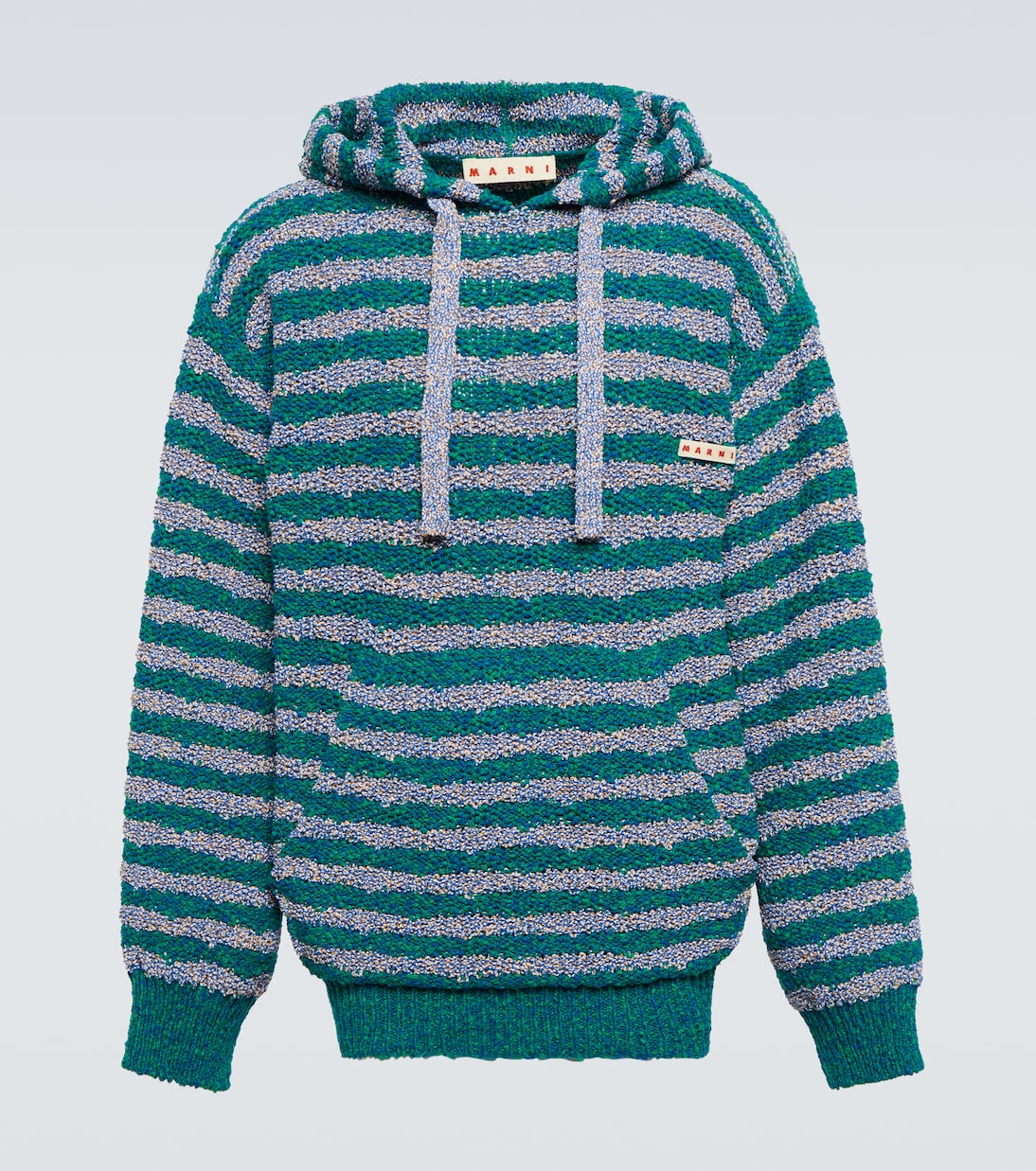 Felpa in misto cotone a righe | Marni