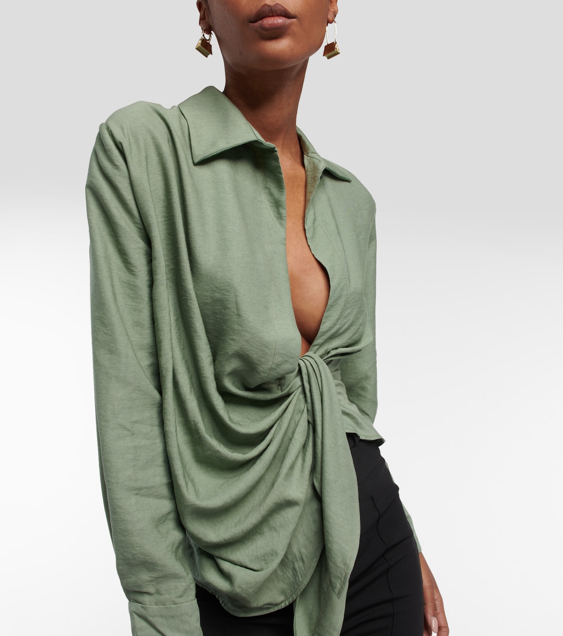 Le Bahia tie-front shirt | Jacquemus
