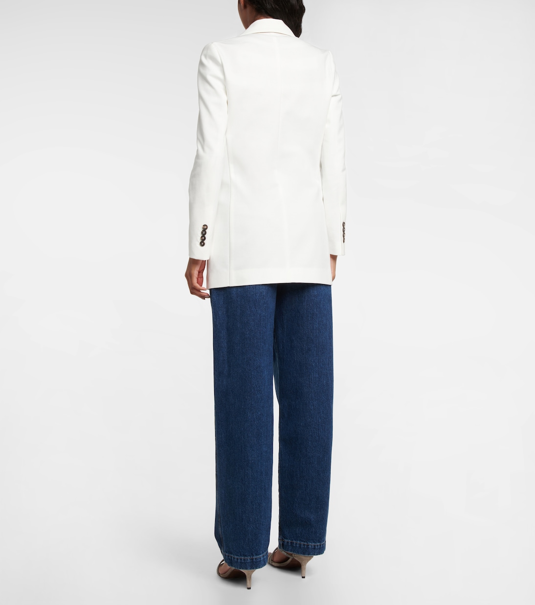 Cotton-blend blazer | Brunello Cucinelli
