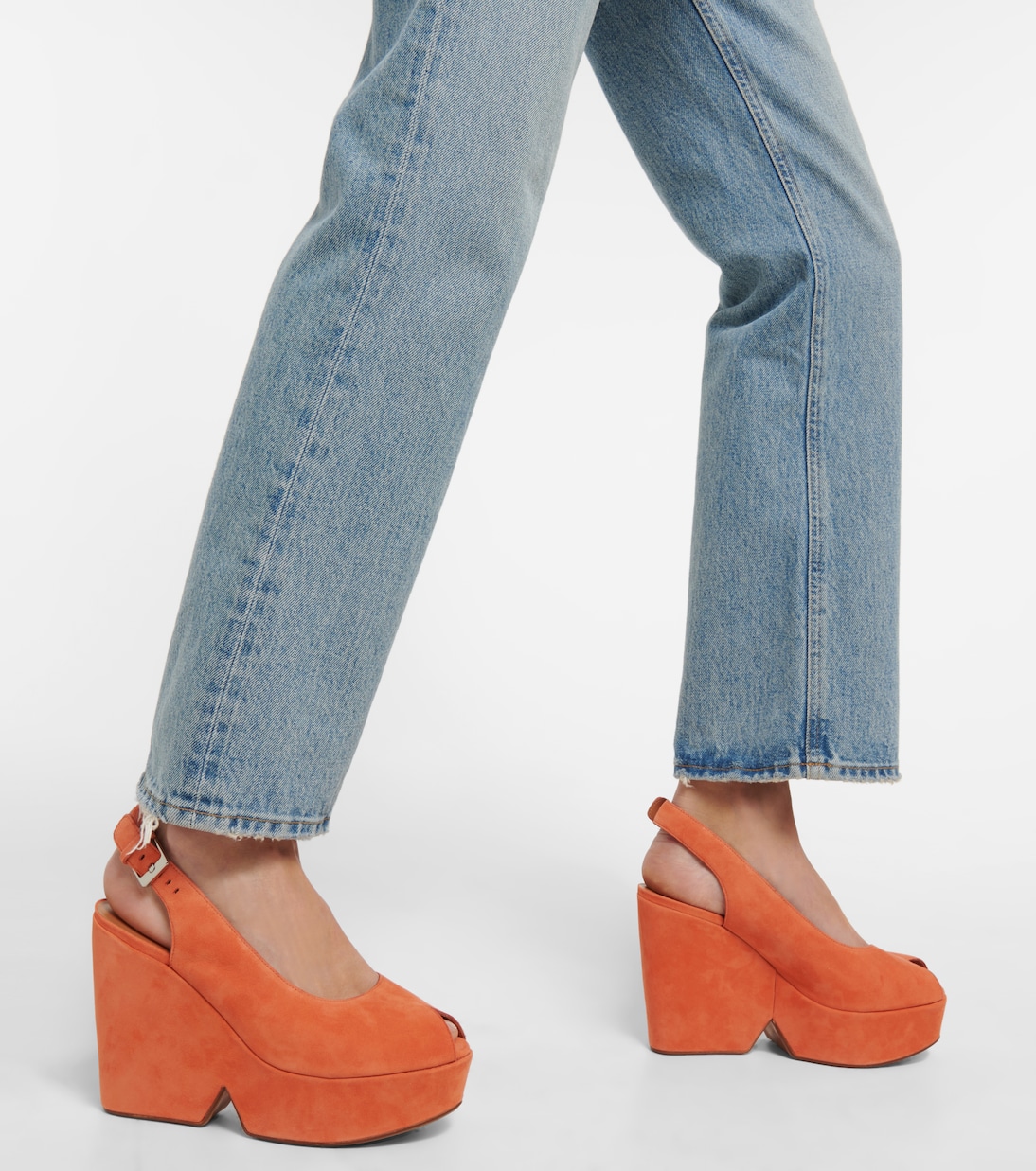 Dylan suede platform sandals | Clergerie