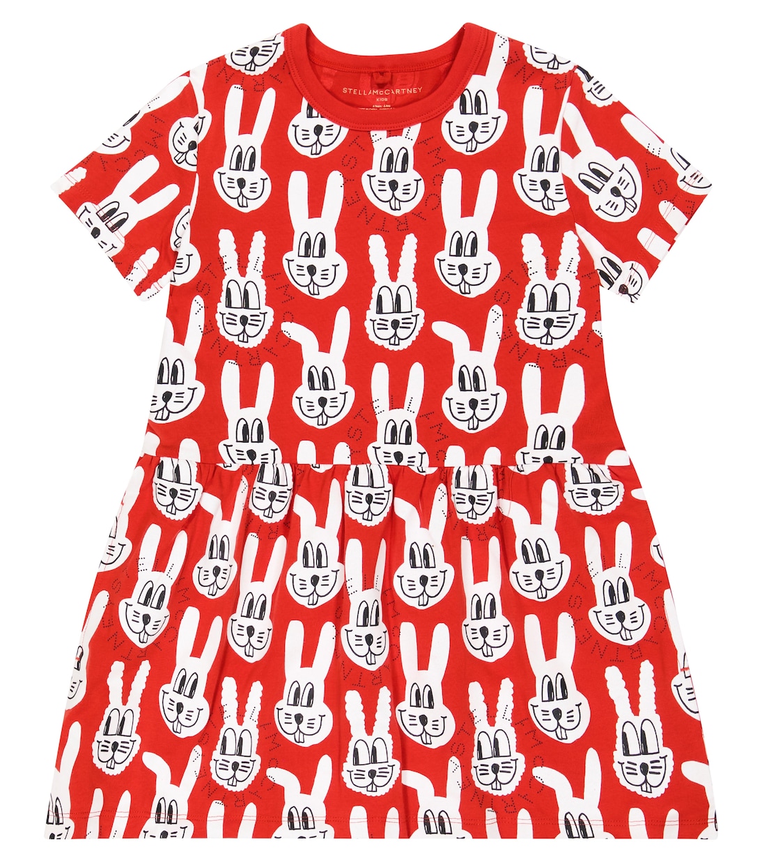Robe imprimée en coton | Stella McCartney Kids