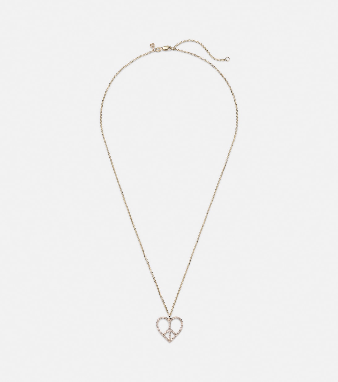 Collana in oro 14kt Sydney Evan con diamanti, elegante e giovanile