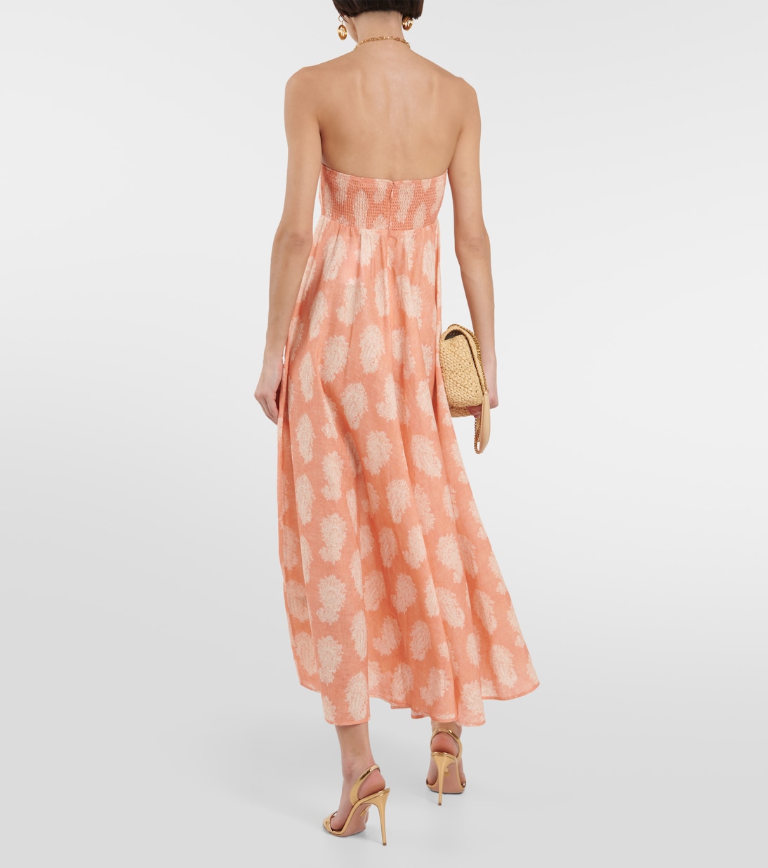 Printed midi dress | Zimmermann