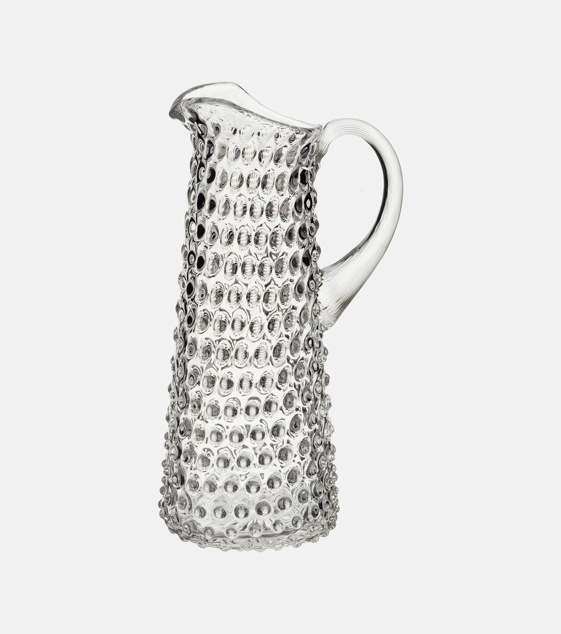 Hobnail Tall crystal jug | Klimchi