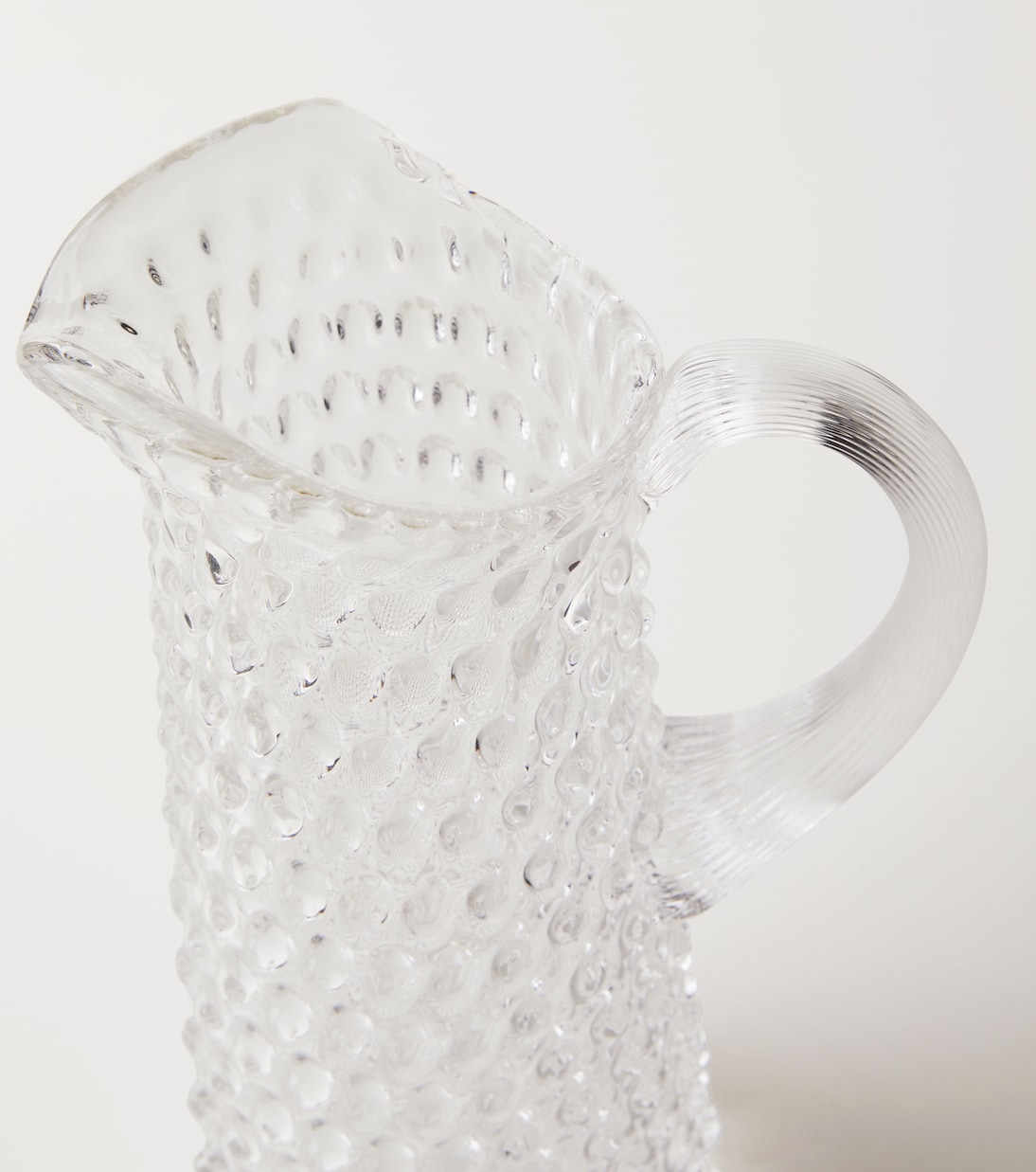 Hobnail Tall crystal jug | Klimchi