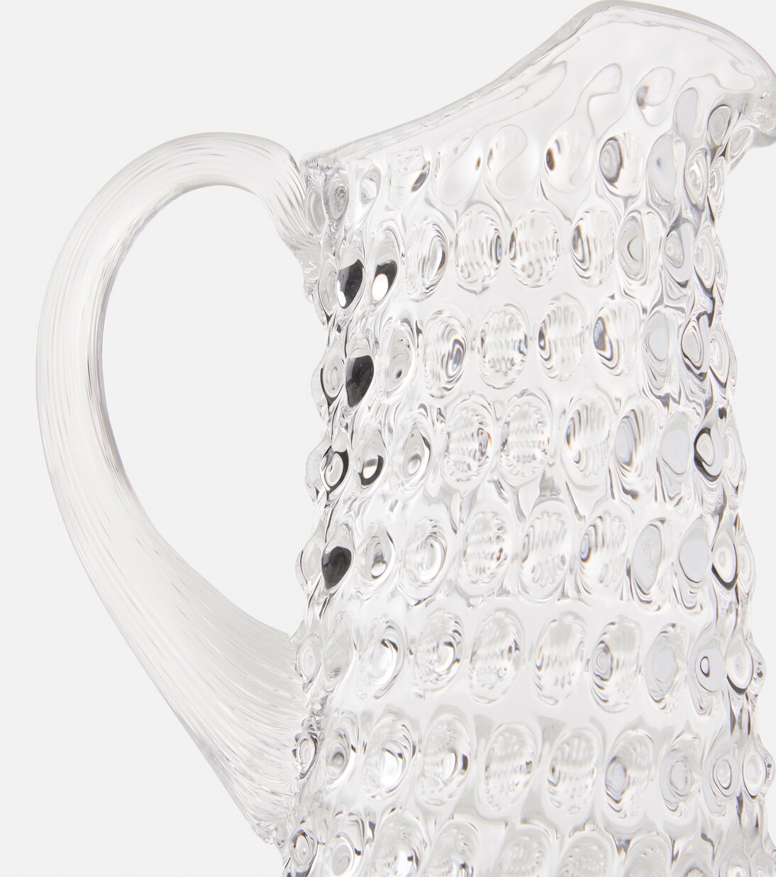 Hobnail Tall crystal jug | Klimchi